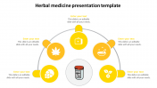 Herbal Medicine Presentation Template With Five Node