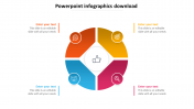 Effective PowerPoint Infographics Download-Four Node