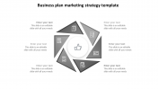 The Best Business Plan Marketing Strategy Template Slide