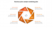 Creative Business Plan Sample Marketing Plan PowerPoint