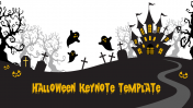 Dark Scary Halloween Keynote Template and Google Slides