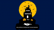 Spooky Halloween PowerPoint Slide Designs-Haunted House