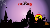 Alluring Halloween Themed PowerPoint Slides Design