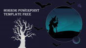 Stunning Horror PowerPoint Template Free Download