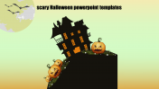 Excellent Scary Halloween PowerPoint Templates Slide