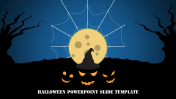 Awesome Halloween PowerPoint Slide Template For PPT