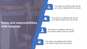 Elegant Roles And Responsibilities Slide Template Design