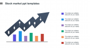 Stock Market PPT Templates Presentation with Graph Bar