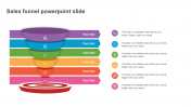 Awesome Sales Funnel PowerPoint Slide Template Design