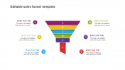 Affordable Editable Sales Funnel Template Slide Themes