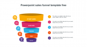 Creative PowerPoint Sales Funnel Template Free Slide