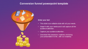 Use Conversion Funnel PowerPoint Template Slide