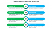 Effective Comparison PPT Template Download