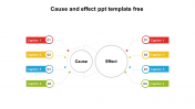 Cause and Effect PPT Template Free and Google Slides