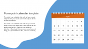 Customized PowerPoint Calendar Template Presentation