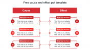 Download Cause and Effect PPT Template Free Slides Model