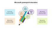 Stunning Microsoft PowerPoint Education Template