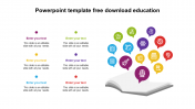 Best PowerPoint Template Free Download Education Slide