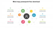 Mind Map PowerPoint Template Free Download Google Slide