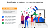 Innovative Social Media For Business PowerPoint Presentation