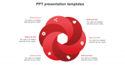 Effective PPT Presentation Templates With Flower Model