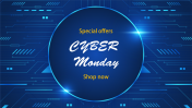 Amazing Cyber Monday Template Presentation