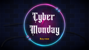 Innovative Cyber Monday PowerPoint Template Free