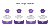 Design PowerPoint And Google Slides Template With 4 Nodes