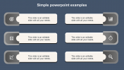 Simple PowerPoint Examples Infographic Presentation Slide