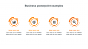 Awesome Business PowerPoint Examples with Four Nodes