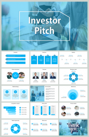 Awesome Investor Pitch Template PPT Slides Designs