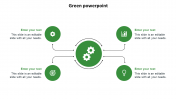 Effective Green PowerPoint Template Presentation Slide