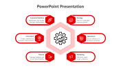 Make A PowerPoint Template And Google Slides with 6-Node