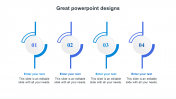 Attractive Great PowerPoint Designs Slide Template