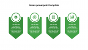 Effective Green PowerPoint Template Slide Design