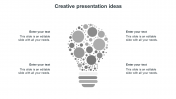 Creative Presentation Ideas Template PowerPoint Slide