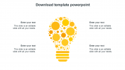 Download Template PowerPoint Presentation Slides 4-Node