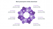 Best PowerPoint Slides Download With Circular Infographics