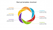best ppt templates download With Six Nodes