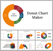 Donut Chart Maker PowerPoint and Google Slides Themes