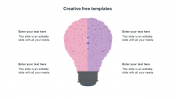 Download Creative Free Templates In Bulb Model
