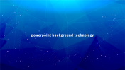 Amazing PowerPoint Background Technology Design Slides