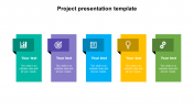 Innovative Project Presentation Template Slide Design