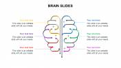 Professional-Looking Brain Slides Design Template Slide
