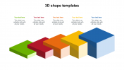 Effective 3D Shape Templates PowerPoint Presentation