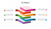 Multicolor 3D Diagram PowerPoint Slide Templates
