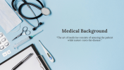 Medical Background Presentation and Google Slides Themes