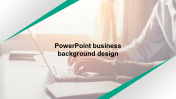 Simple PowerPoint Business Background Design Slide Template