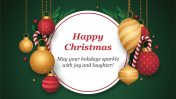 Free - Christmas PPT Template Free and Google Slides Presentation