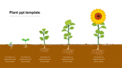 Effective Plant PPT Template Presentation Slide Design